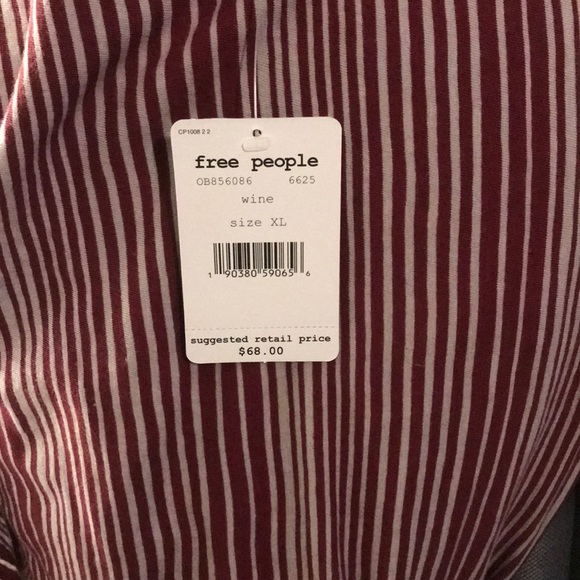 Free People Wrapped Around My Finger Wrap Blouse Top - Picture 5 of 7